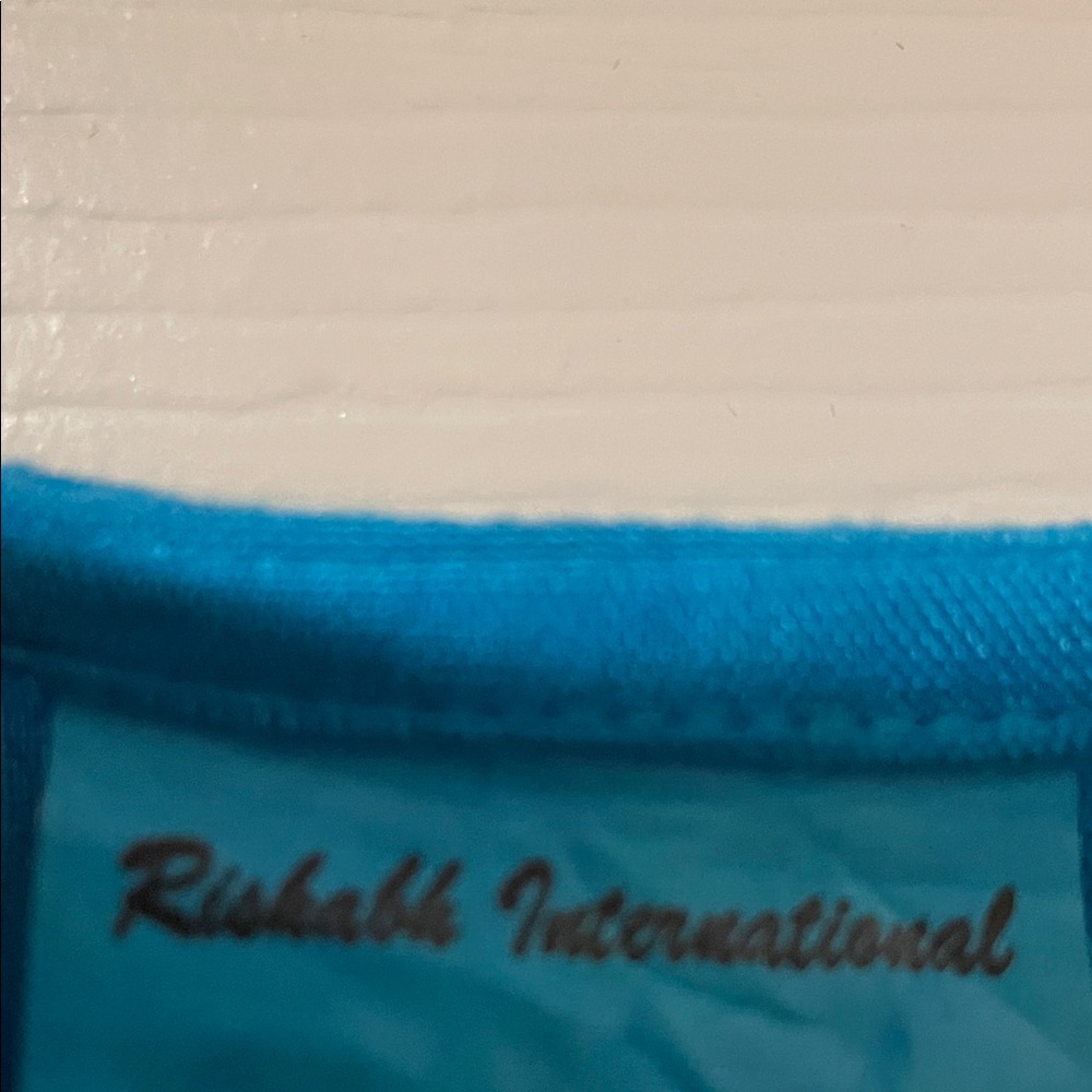Blue and White Tie-Dye Swim Coverup - Picture 2 of 5